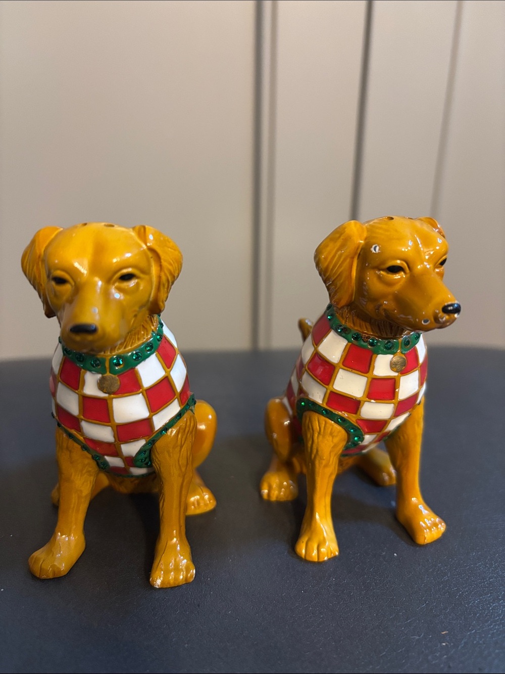 Golden Retriever Salt and Pepper Shakers